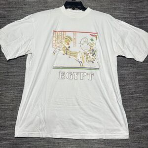 Turquise Egypt Tourist T Shirt Men's XXL Short Sleeve